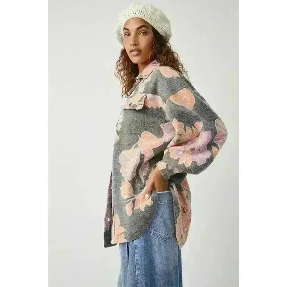 NEW! Free People Women's S Printed Ruby Jacket NWT $178 - Picture 3 of 3